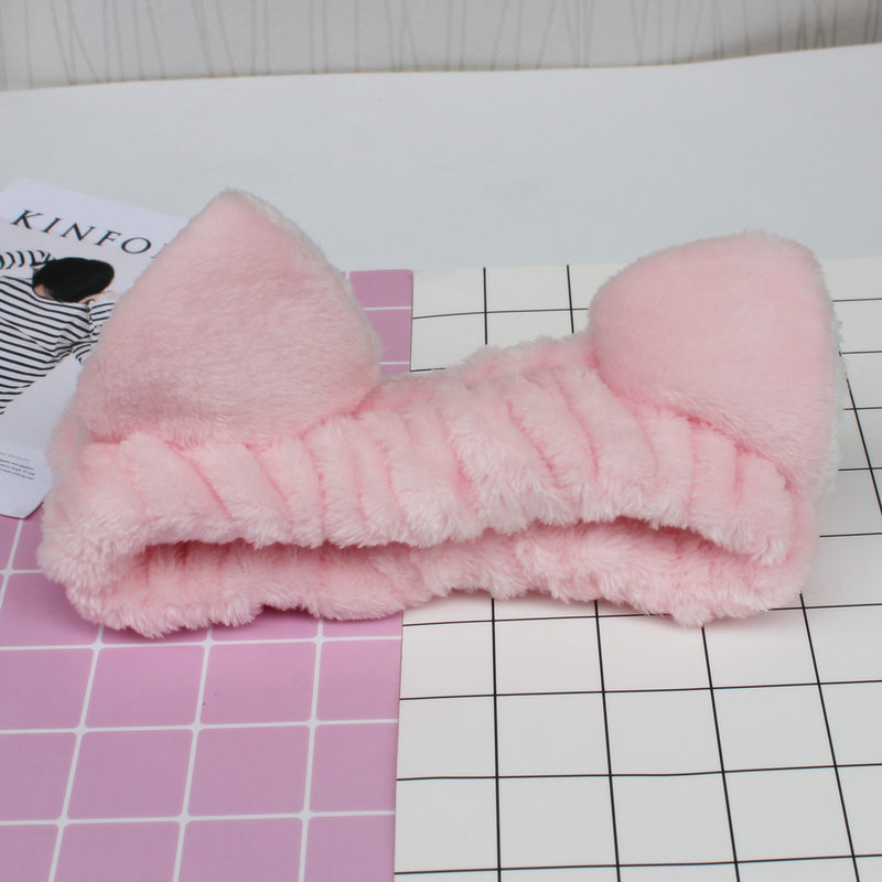 Hàn quốc Headband Dễ Thương Gấu Bunny Tai Phim Hoạt Hình Headband Doll Rửa Tóc Ban Nhạc Ngọt Ngào Bán Tóc Phụ Kiện