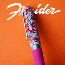 Export the Japanese Wonderful Cat Chai County Cat Ball-point Pen Metal Pen.