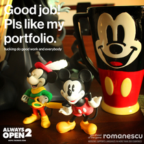 Mickey hands on a paparazzi toy swing piece.