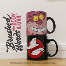 Large-capacity export to the U.S. tail single ghost catching team Miaomiao cat mug mug