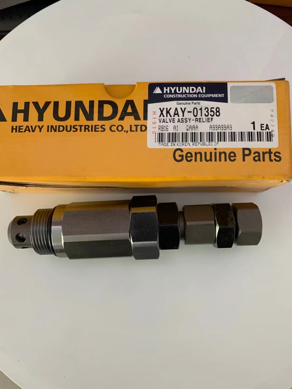 Excavator Breaker Hammer Relief Valve Hyundai 385/455/500/520 Main Gun Main Pressure Backup Valve Needle Spring