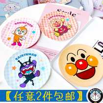 Cute bacteria boy bread Superman cartoon home snack plate personality creative fruit snacks small plate storage