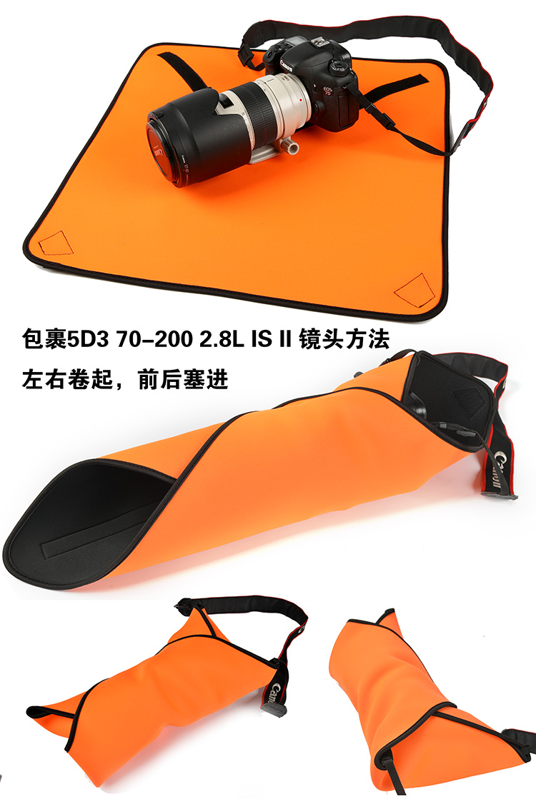 Mới vải vi nếp gấp vải SLR ống kính camera bọc thiết bị chụp ảnh không thấm nước bảo vệ tay áo lót gói túi nhập học - Phụ kiện máy ảnh kỹ thuật số balo lowepro protactic 350 aw ii