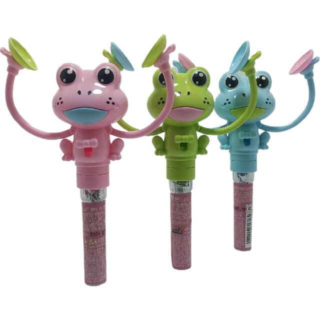 Three Squirrels, Little Frog Clapping, Little Duck Shaking Whistle, Monkey Playing Drums, Strawberry Flavored Tablet Candy, Fun, Delicious and Casual