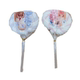 Three Squirrels Marshmallow Lollipop Sugar-Free Heart-Shaped Marshmallow Children's Day Gift Confession Candy Magic Heart Shape