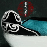 Оперная нишевая обувь Yue Opera Book Book Book, Yun Head Shoes, Huangmei Opera Liang Zhuzhuangyun Peking Opera Costum