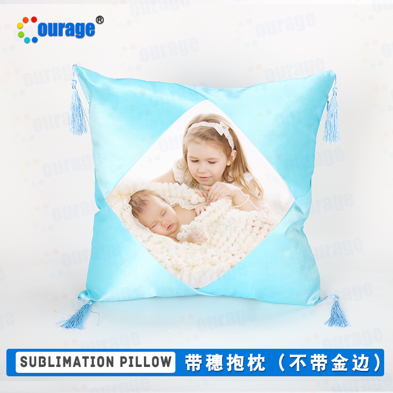 Thermal transfer blank pillow with spike pillowcase without Phnom Penh sofa cushion cover diy supplies factory direct sales