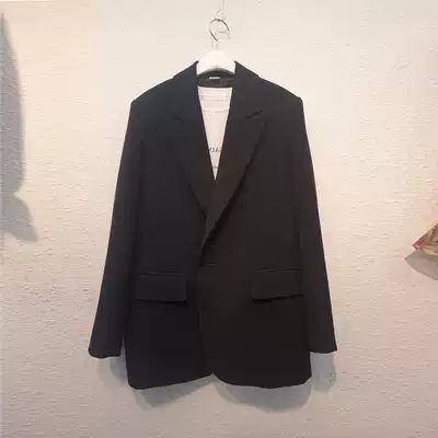 LOSTSOULS Korea 2021 blazer women's commuter loose temperament one button casual small suit top