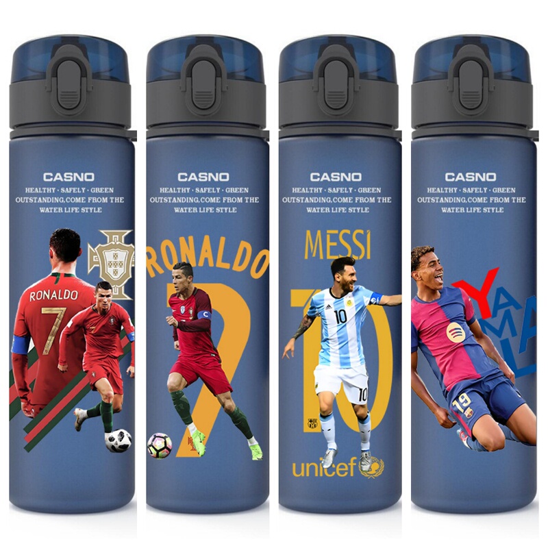 Cristiano Ronaldo Water Bottle Summer Football Merchandise Sports Space Cup Messi Souvenir Gift World Small Gift Cristiano Ronaldo Water Bottle Summer Football Merchandise Sports Space Cup Messi Souvenir Gift World Small Gift