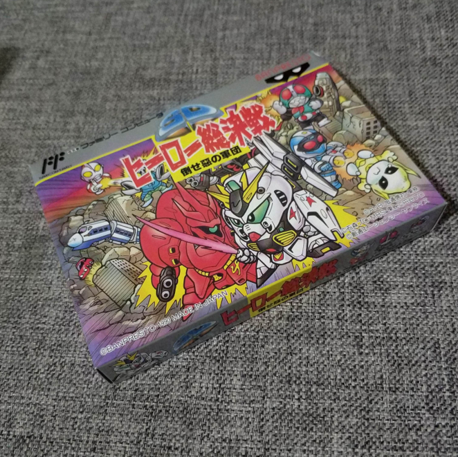 Nintendo FC brand new product's genuine card with game card SD Up to Heroes Alliance Total Decisive Battle