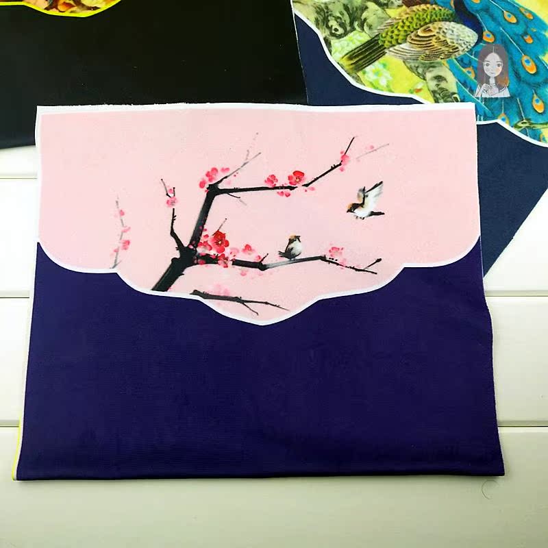 DIY vải thủ công 3 vải nhung định vị vải vàng 29 * 47CM đối xứng hai chiều vải cotton co giãn 4 chiều