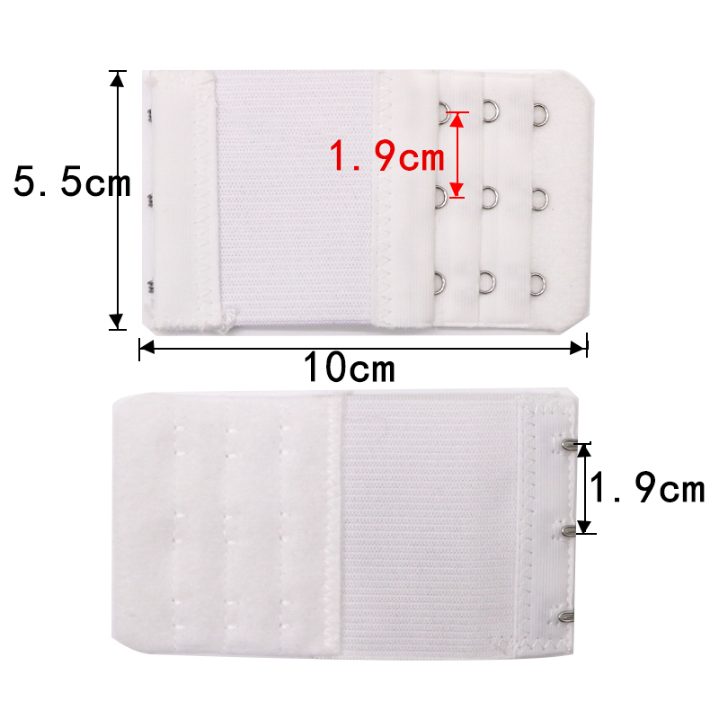 Lớn 3 hàng đồ lót dài khóa áo ngực mở rộng khóa ba hàng ba khóa ba khóa trở lại khóa khóa cộng với điều chỉnh băng thông rộng quần áo lót