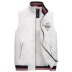 Mùa xuân và mùa thu vest cá mập cộng với cotton kinh doanh vest nam đứng cổ áo dày vest rộng tay áo rộng tay ao ba lo nam Áo vest cotton