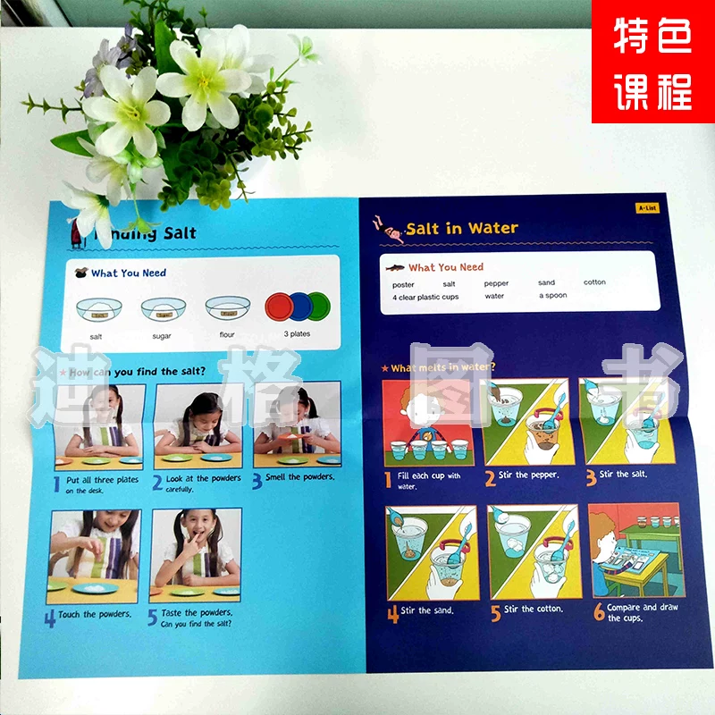 Оригинальный импортированный Ready Set Discover! Discover серия Уровень 2 Короткий курс по тексту Магическая сумка Учебник по английскому языку для детей