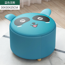 Household small small unicorn animal stool low stool Baby cartoon cute net red ins reading small bench