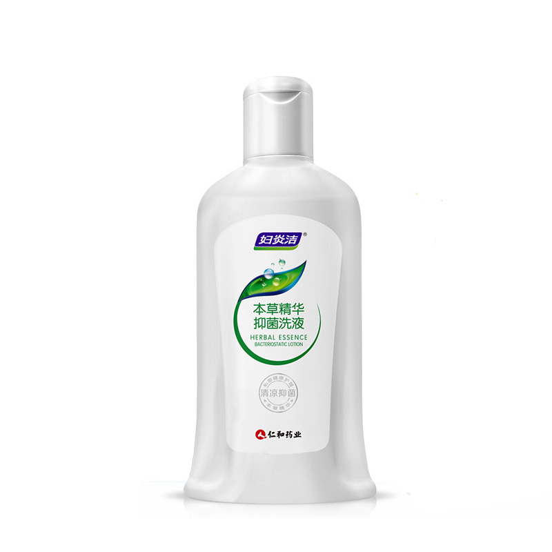 妇炎洁本草精华抑菌洗液168ml