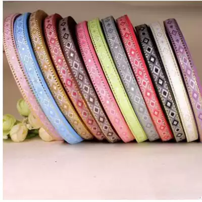 Fan Edging strip Edging fabric Babao belt Edging belt Decorative ribbon