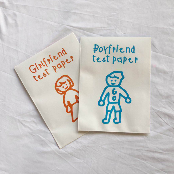 Boyfriend Girlfriend Test Rolls Lovers Play Ceremony Sensation A Couple Of Walking Hearts Birthday to promote Affection Exams