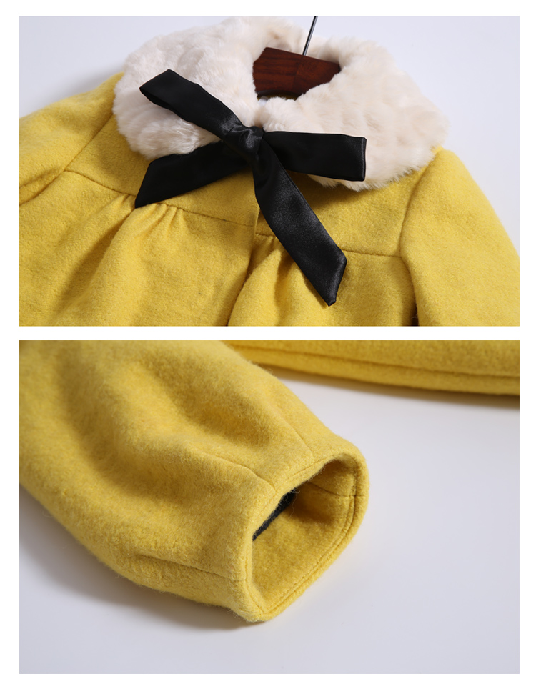 Manteau pour fille MIQIDIDA en laine - Ref 2161774 Image 27