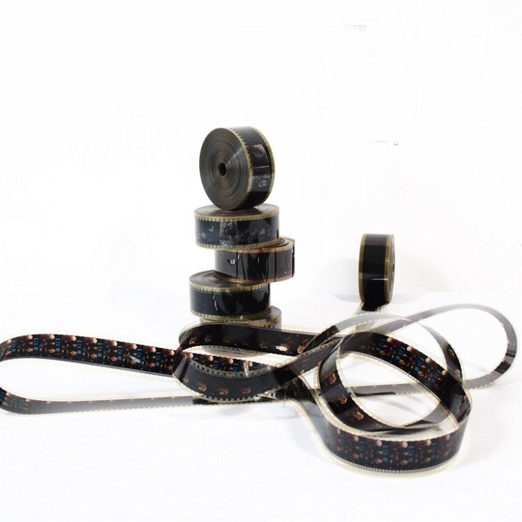 Nostalgia Old Movie Prop Swing Piece 35 mm 35mm Old movie copy negatives Fragment with small volume Wedding Props