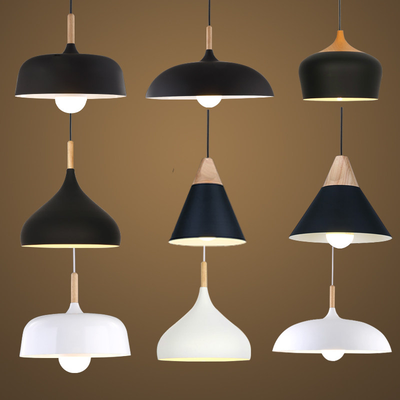 Simple modern chandelier creative personality Japanese restaurant lamp bar bedroom living room dining table office Nordic chandelier