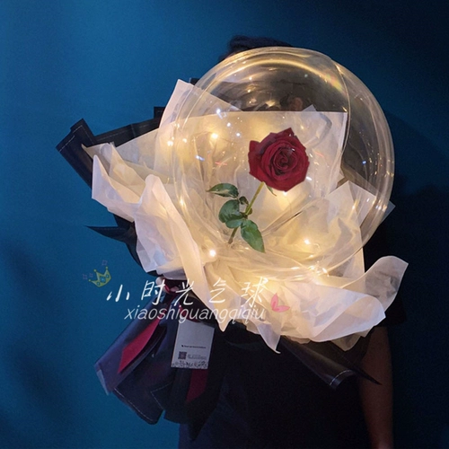 Воздушный шар на день Святого Валентина подходит для мужчин и женщин для друга, шарики, подарок на день рождения, букет, популярно в интернете, DIY