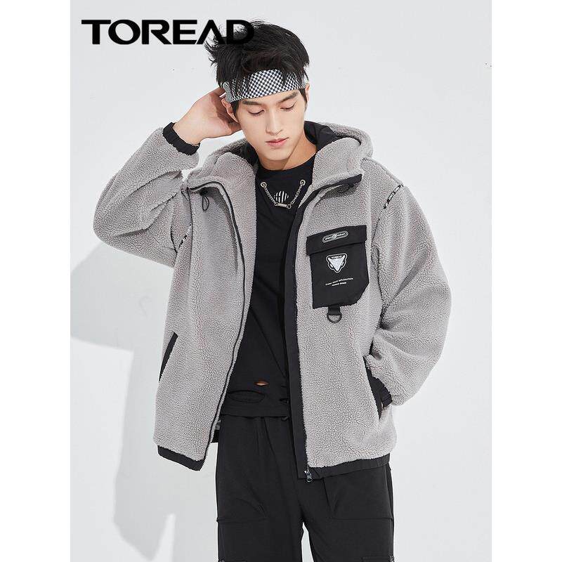 Pathfinder grab the sucker 21 autumn and winter men and women's general outdoor comfort warm lamb coat TAEJ90831