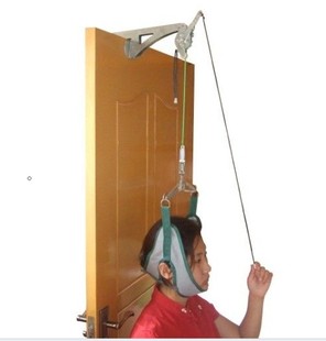 包邮 永辉颈椎牵引架 门悬式  家用颈椎牵引器 脖子拉伸器