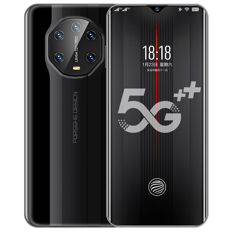 New brand 5G network full Netcom big screen smart phone Snapdragon eight core 512G large memory Android All