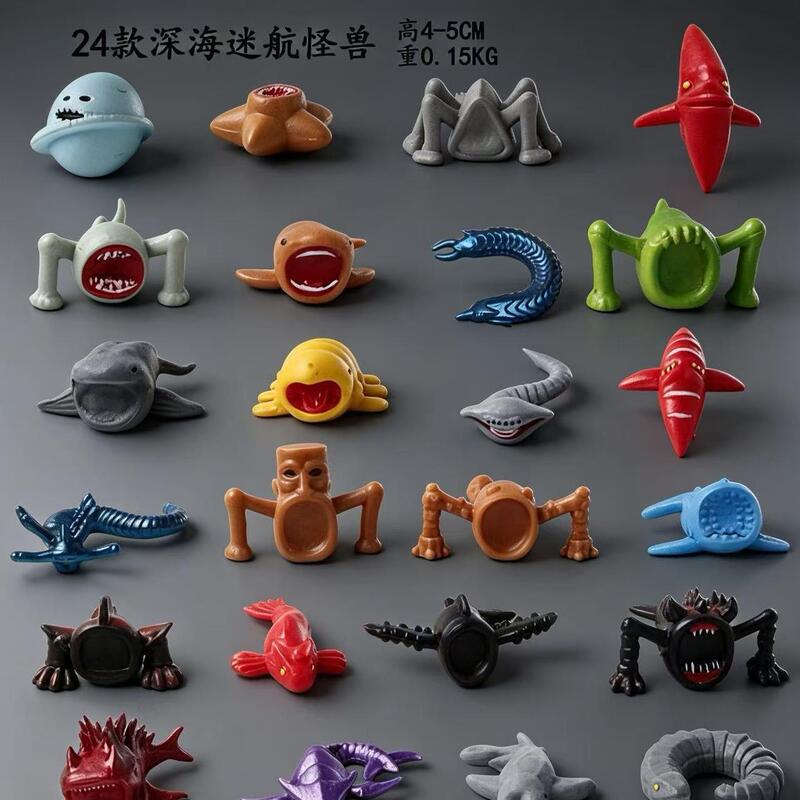 24 Deep Sea Expedition Figures Complete Set: Mayan Leviathan, Giant Kraken, Bruhuton, Sea Eater, Land Eater Model 24 Deep Sea Expedition Figures Complete Set: Mayan Leviathan, Giant Kraken, Bruhuton, Sea Eater, Land Eater Model