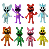 B1 [Коротко -хвост -фиолетовый кот] 8 Улыбающаяся кукла животных C C