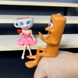 Tongtong Stick человек капучино девушка cp фигурка зарубежные горы и моря негабаритная кукла модель орнамент игрушка