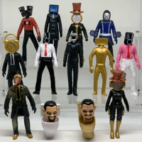 Часы, электродрель, туалет, кукла