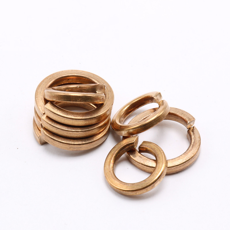GB93 Bronze spring washer Phosphor bronze spring washer Bronze spring washer Huashi M3M4M5M6M8-M20