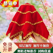 Handkerchief flower dance handkerchief Two people turn professional thickening Tohoku Seedlings Song Adult Handkerchief Perform Dancing Anise Towels