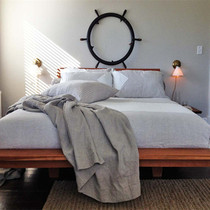 French imported linen bed hats single piece of washing bed sheet bed cover Simmons mattress cover cover foreign trade