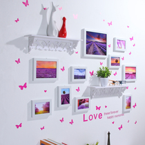 Bedroom hanging photo wall photo frame wall decoration modern minimalist picture frame Living room photo frame hanging wall creative combination