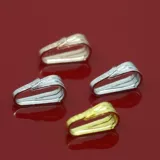 Подвеска, аксессуары, серебро 925 пробы, 7.6×2.6мм