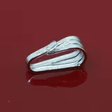 Подвеска, аксессуары, серебро 925 пробы, 7.6×2.6мм