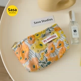 Брендовая свежая маленькая портативная косметичка, сумка через плечо, помада, румяна, косметическая пудра