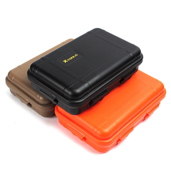 Outdoor shockproof and anti-pressure waterproof box waterproof box sealed box field survival equipment storage box storage box EDC