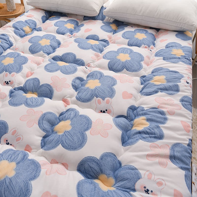 Colchón Futón Japonés Plegable - Algodón Y Poliéster, Para Suelo O Sofá Cama, Portátil Y Cómodo