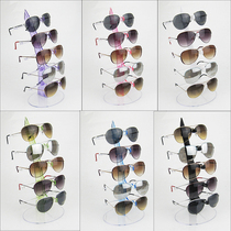 Glasses display stand Sunglasses display props Sunglasses rack Eye display rack Shelf bracket rotating frame