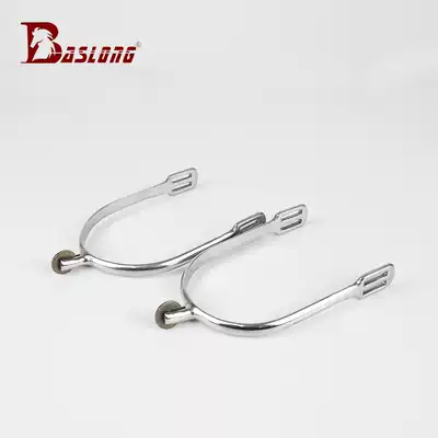 Spurs bronze head roller Spurs equestrian riding equipment stainless steel eight-foot dragon harness