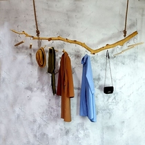Log peeling jewelry store dry branches decorative display rack necklace bracelet storage rack hanger
