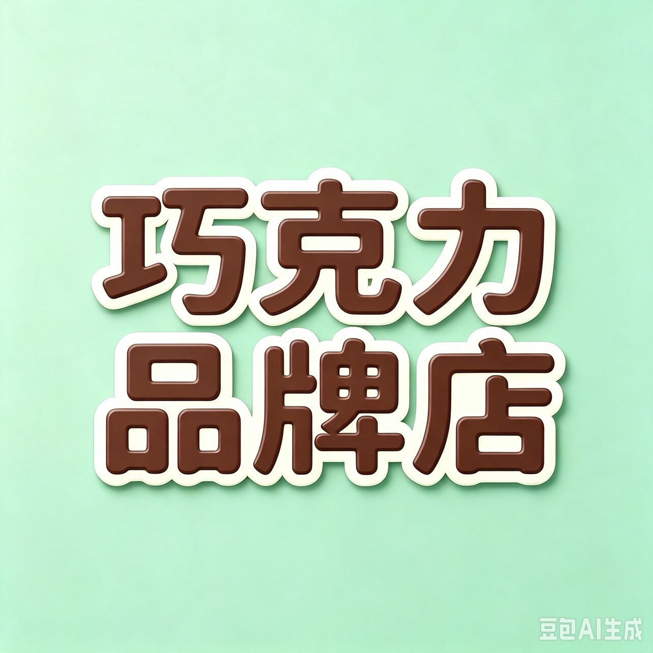 萌萌哒巧克力的LOGO
