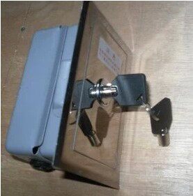 Stainless Steel Lock Box Roll Door Lock Box Garage Door Lock Box Electric Roll Door Machine Lock Box Manual Switch Box