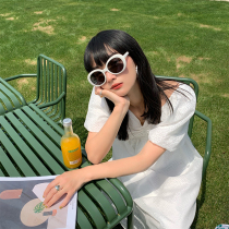 White little flower dress summer little man 2020 new sweet dress French first love