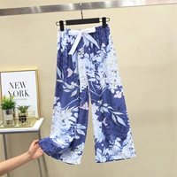 Одиночные брюки-глухой Blue Bell Flower_