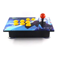 Cần điều khiển arcade đôi Máy tính USB không chậm trễ 97 98 Trò chơi rocker chiến đấu trên đường phố Xử lý để gửi phụ kiện - Cần điều khiển máy game cầm tay